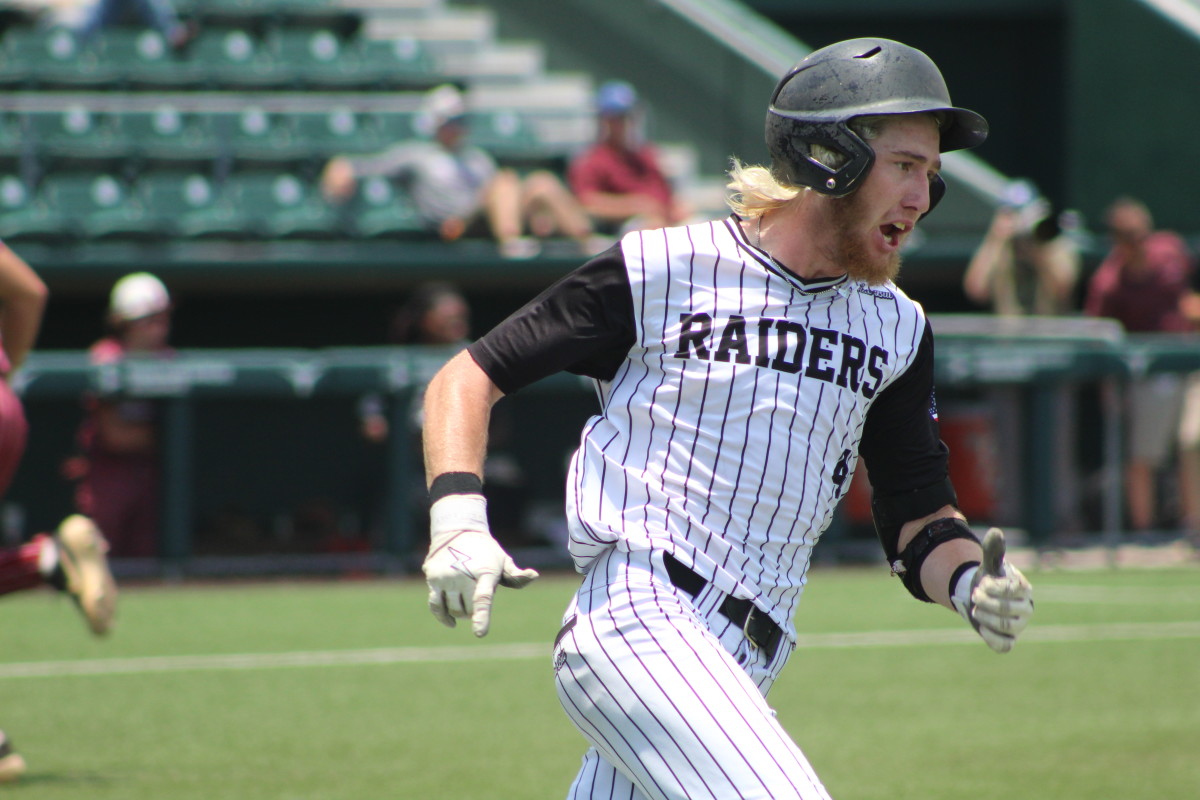 Texarkana Liberty-Eylau Canyon Randall 4A UIL state semifinals Texas baseball playoffs 060723 Andrew McCulloch 79